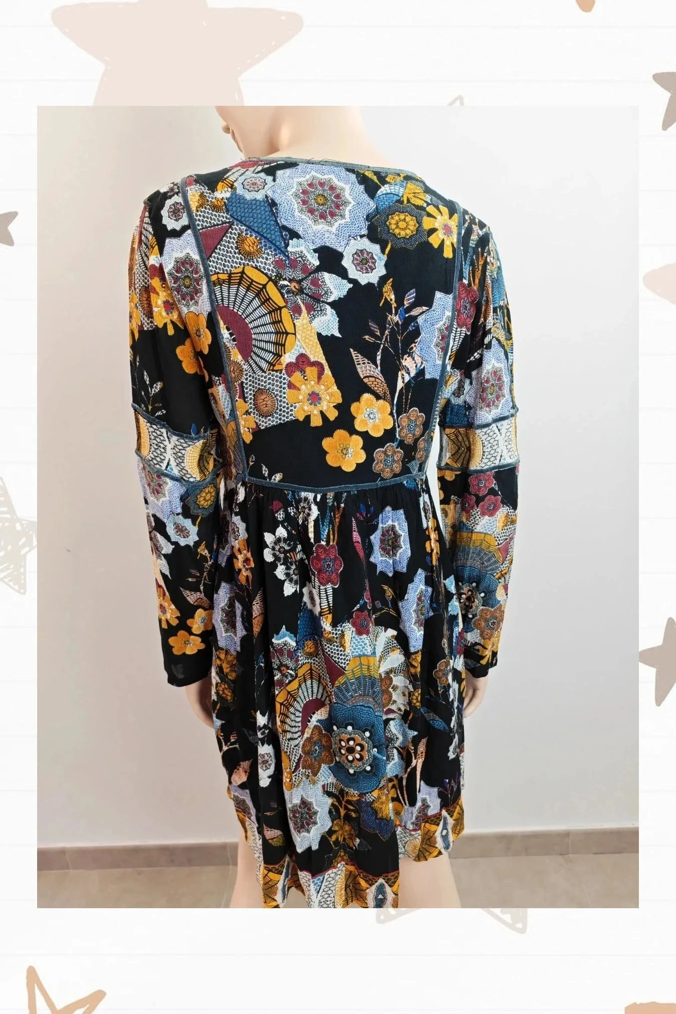Embroidered Boho Chic Dress – photo 4